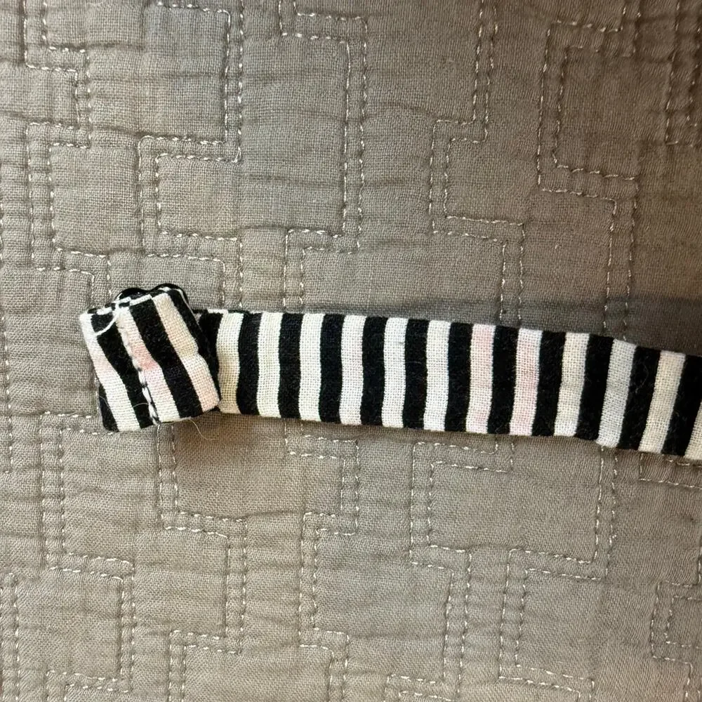 Black White Stripe Bow Tie Boutique Tadpole and Lily 0-4 Years Baby Toddler Boy